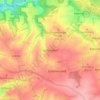 Topografinen kartta Seifersdorf, korkeus, helpotus