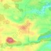 Topografinen kartta Machtolsheim, korkeus, helpotus