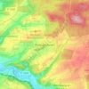 Topografinen kartta Rielingshausen, korkeus, helpotus