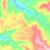 Topografinen kartta La Bella, korkeus, helpotus