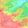 Topografinen kartta Zeilberg, korkeus, helpotus