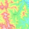 Topografinen kartta Al Manzafah, korkeus, helpotus