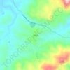 Topografinen kartta Sole Ruiu, korkeus, helpotus