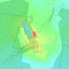 Topografinen kartta Budj Bim, korkeus, helpotus