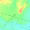 Topografinen kartta Algerita, korkeus, helpotus