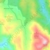 Topografinen kartta Bau Arrexini, korkeus, helpotus