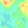 Topografinen kartta Tapanahonmäki, korkeus, helpotus