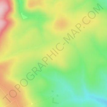 Topografinen kartta Woolbist Law, korkeus, helpotus