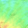 Topografinen kartta Bournainville, korkeus, helpotus