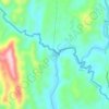 Topografinen kartta Varang, korkeus, helpotus