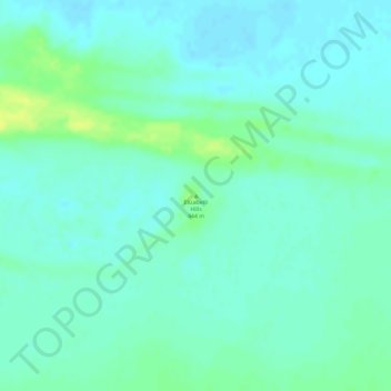 Topografinen kartta Elizabeth Hills, korkeus, helpotus