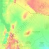 Topografinen kartta Marsabit, korkeus, helpotus