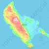 Topografinen kartta Ζάκυνθος, korkeus, helpotus