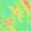 Topografinen kartta Suonenjoki, korkeus, helpotus
