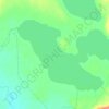 Topografinen kartta Osmankajärvi, korkeus, helpotus