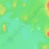 Topografinen kartta Pistohiekka, korkeus, helpotus