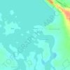Topografinen kartta Muurahainen, korkeus, helpotus