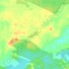 Topografinen kartta Ahvenisto, korkeus, helpotus